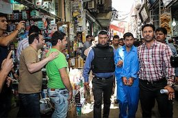 بازسازی صحنه سرقت بازار تهران