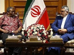 اقدامات خودسرانه آل سعود تهدیدی برای صلح و امنیت در منطقه و جهان است بروجردی و نماینده آفریقا/431