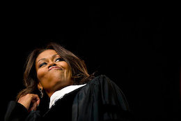 همسر اوباما وقتی کوچک بود/عکس میشل اوباما