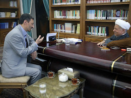 فتاح به دیدار هاشمی رفسنجانی رفت فتاح و هاشمی