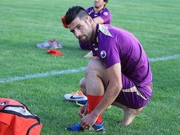 حال و روز مهاجم پرسپولیس پس از بازی!/عکس عباس زاده