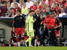 گفت و گوی خنده دار مسی و گواردیولا +تصاویر مسی و گواردیولا