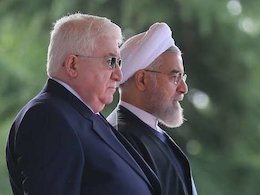  استقبال رسمی از رییس جمهوری عراق