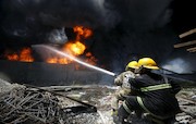 آتش سوزی در فیلیپین