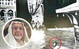 طواف شنا در کعبه!+عکس  طواف شنا