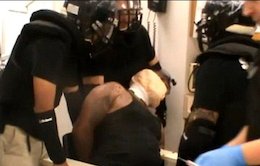 شکنجه فجیع سیاهپوست آمریکایی توسط پلیس! +تصاویر شکنجه فجیع سیاهپوست آمریکایی