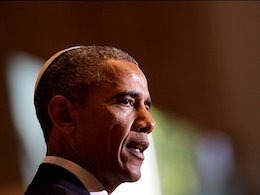 اوباما: نمیتوانیم برای همیشه ایران را تحریم کنیم کلاه یهودی اوباما 43