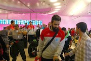 ورود تیم ملی والیبال ایران به لس آنجلس