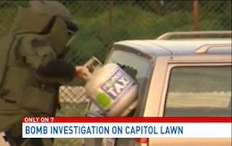 دردسر یک زودپز مقابل کنگره آمریکا+تصاویر  بمب گذاری مقابل کنگره