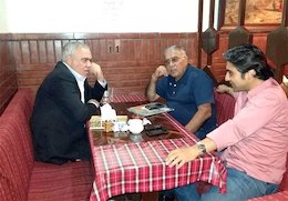 آشتی ۲ استقلالی مشهور+عکس روشن و فتح الله زاده