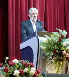 گردهمایی بزرگ اصولگرایان با حضور صدها نفری مردم کرمان +عکس و فیلم حدادعادل همایش کرمان/۲