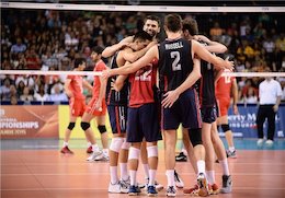 والیبال آمریکا لهستان را هم برد شکست والیبال ایران مقابل آمریکا