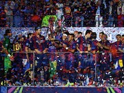 جشن قهرمانی بارسلونا