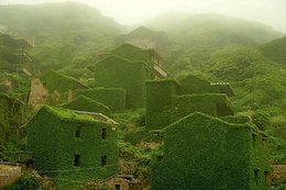 روستایی متروکه در چین