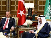 پادشاه عربستان و اردوغان