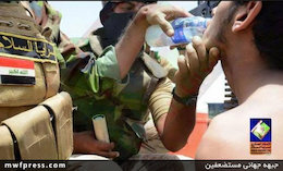 برخورد با اسرای داعشی+تصاویر اسرای داعش