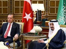 پیغام محرمانه شاه عربستان به مخالفان اردوغان پادشاه عربستان و اردوغان