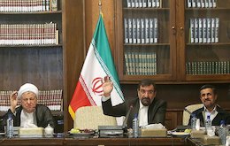 احمدی نژاد در مجمع تشخیص