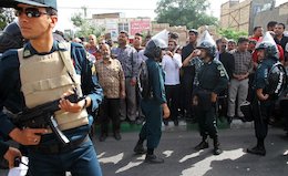 قمه کشی ۵۰ نفر در پارک هفتتر  دستگیری اراذل و اوباش