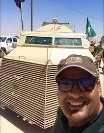 «کرار» به جنگ با داعش رفت + تصاویر  خودروی زرهی کرار