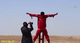 وحشیانه ترین روش اعدام داعش+تصاویر(۱۸+) جنایت داعش