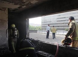 انفجار منزل مسکونی در شهرک اکباتان/تصاویر  انفجار منزل مسکونی