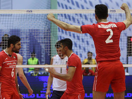 ایران، آمریکا را به راحتی آب خوردن شکست داد والیبال ایران و آمریکا