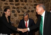 دیدار آنجلینا جولی با اردوغان