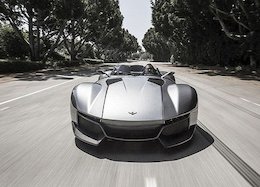 خودروی لوکس ایرانی در آمریکا+تصاویر رضوانی موتورز