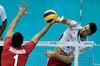مسابقه والیبال ایران و لهستان