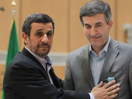 مخالفت احمدی نژاد با دستور رهبر انقلاب احمدی نژاد و مشایی