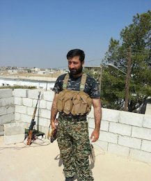 شهادت پسردایی سلحشور در سوریه+عکس شهید محمد حمیدی