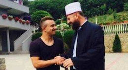 عکس یادگاری فوتبالیست مشهور با یک تکفیری! ژردان شکیری و شفقت کراسنیقی