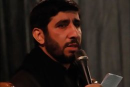 مداح مشهور در قبر! / عکس سلحشور