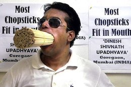 دهان گشادترین فرد جهان + عکس  دهن گشاد