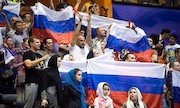 زنان روس در سالن ورزشگاه آزادی 