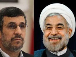 خاطره روحانی از جلسه هستهای با احمدینژاد  روحانی و احمدی نژاد