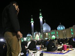 مراسم احیای شب قدر در مسجد جمکران