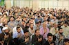 مراسم سوگواری امیرالمؤمنین(ع) با حضور رهبر انقلاب