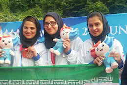 تیراندازی باز هم مدال گرفت/ هفتمین مدال برای کاروان ایران تیراندازان بانوان