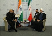 رییس جمهوری در دیدار با نخست وزیر هند