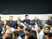 تیم مذاکره کننده در مراسم شب قدر 