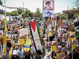 آغاز راهپیمایی روز جهانی قدس در سراسر کشور/ خروش "ملت انقلابی" ایران اسلامی علیه "رژیم کودککش"  روز قدس