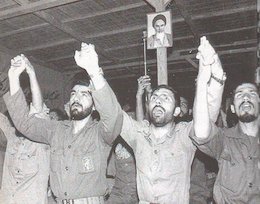 این کوچه پر از دختره...!/عکس  رحیم صفوی، شهید صیاد شیرازی و محسن رضایی