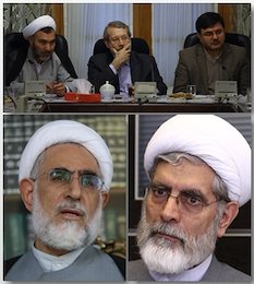 "اصولگرایان معتدل" کلید واژه اصلاح طلبان برای شکست وحدت در جبهه رقیب ! / اصلاحات این بار به اطرافیان لاریجانی چشم طمع بسته است لاریجانی و اصلاح طلبان