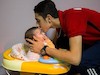 بازدید ورزشکاران از شیرخوارگاه آمنه