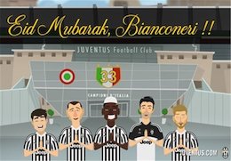 تبریک جالب بازیکنان یوونتوس به مناسبت عید فطر + عکس  یونتوس