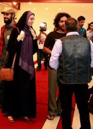 آزاده نامداری و آذرخش فراهانی در زعفرانیه+عکس  آزاده نامداری و آذرخش فراهانی