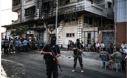 عملیات داعش علیه مقاومت در غزه! +تصاویر عملیات داعش علیه مقاومت در غزه