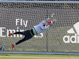 اولین تمرین دروازهبان جدید رئال مادرید+عکس  کیکو کاسیا